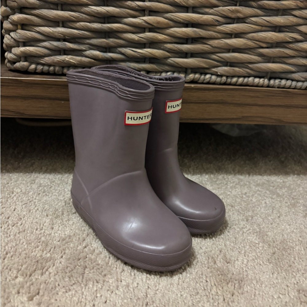 Last Offer to likers Hunter Kids Lavender Rain Boots